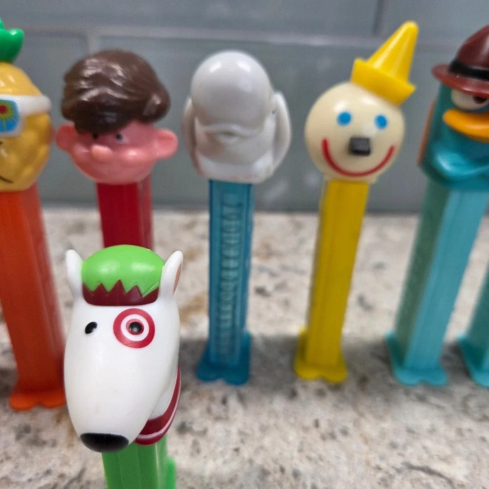 Hello Kitty PEZ Plush Toy PEZ Dispensers‎ Snowman Reindeer Pineapple Assortment